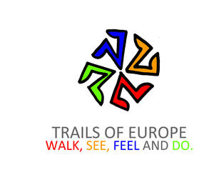 Projektlogo "Trails of Europe"